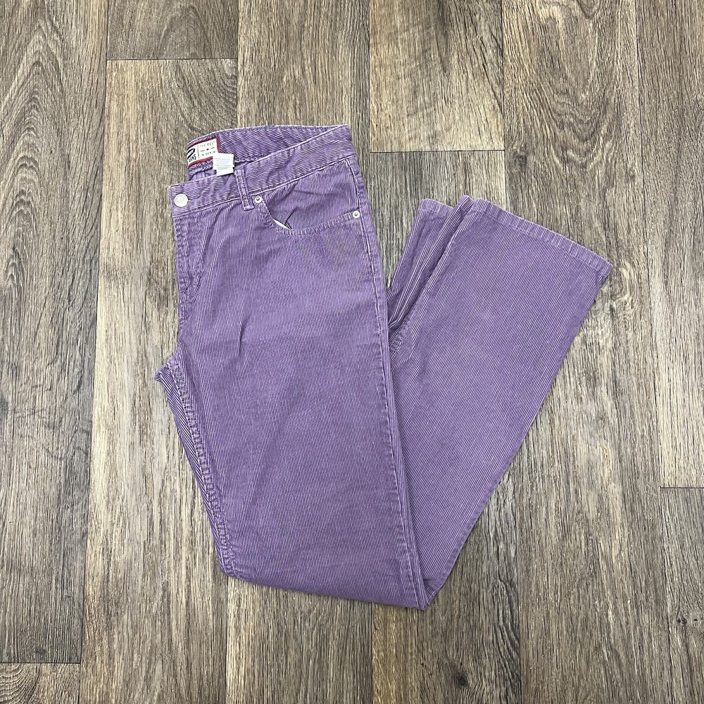 Vintage Old Navy 2001 Purple Suede Pants  Size 10